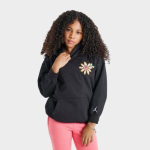 Girls’ Big Kids’ Jordan Floral Flight Pullover Hoodie