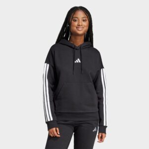 adidas Essentials 3-Stripes Fleece Hoodie