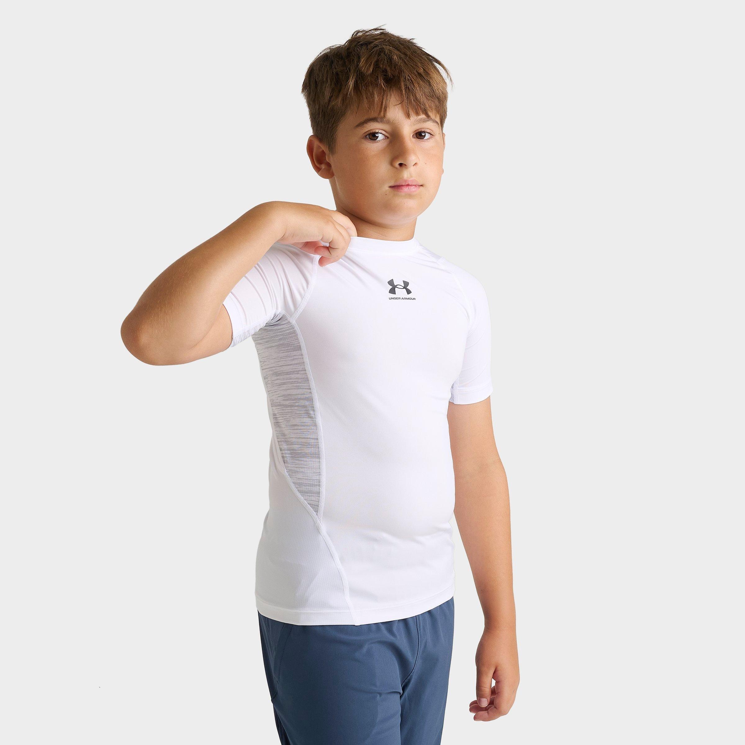 Big Kids’ Under Armour HeatGear Training T-Shirt - Image 2
