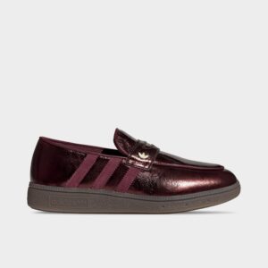 adidas Originals Handball Spezial Metallic Leather Loafer Casual Shoes