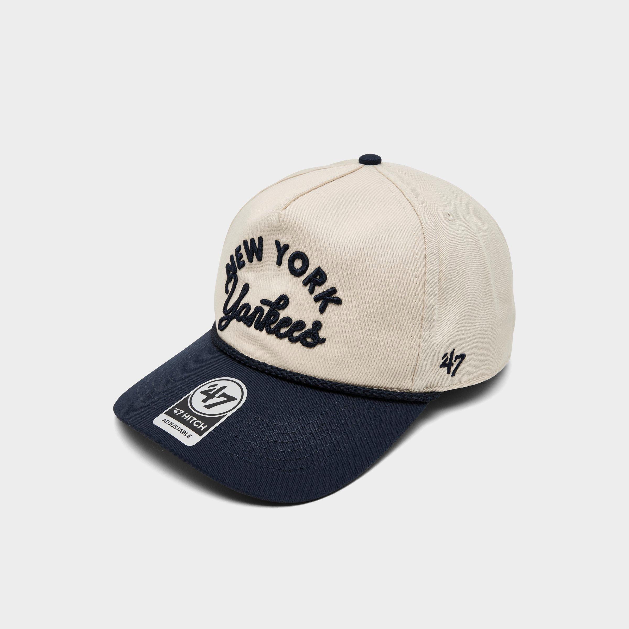 ’47 New York Yankees MLB Rope Script Hitch Snapback Hat