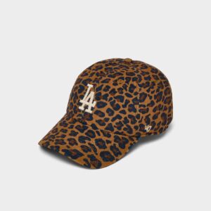 ’47 Los Angeles Dodgers MLB Leopard Corduroy HITCH Strapback Hat