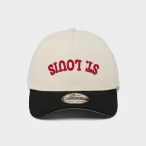 New Era St. Louis Cardinals MLB Upside Down Wordmark 9FORTY A-Frame Snapback Hat