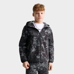 Big Kids’ Nike Sportswear Tech Woven Full-Zip Jacket