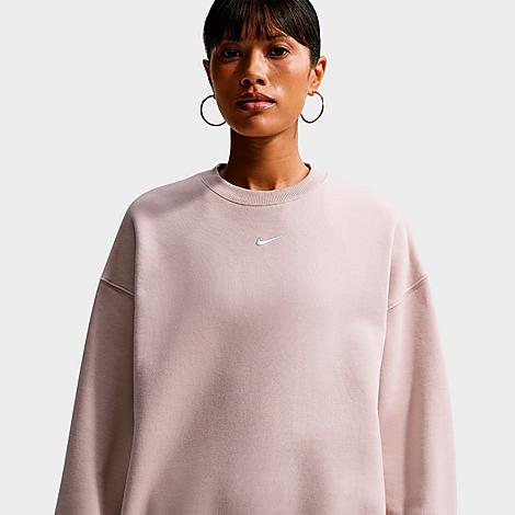 Nike Studio Fleece Medium Weight Oversized Crewneck Sweatshirt