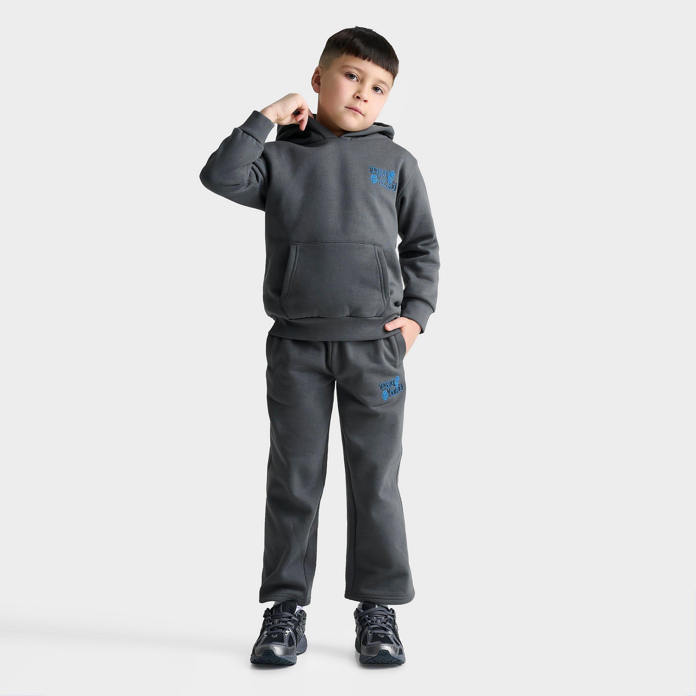 Little Kids’ Unlike Humans Never Look Back Pullover Hoodie and Sweatpants Set