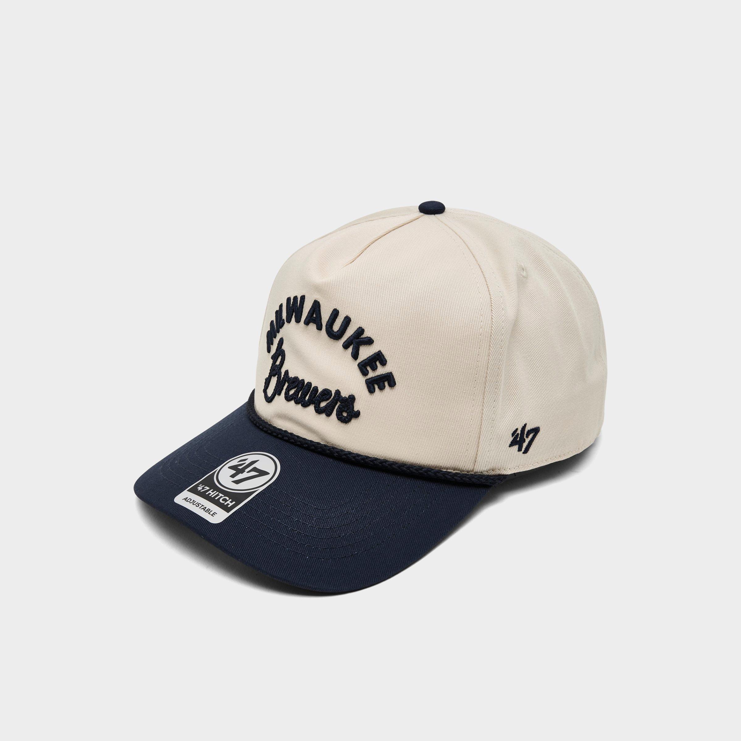 ’47 Milwaukee Brewers MLB Rope Script Hitch Snapback Hat