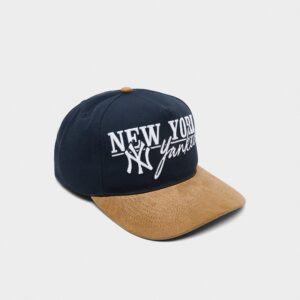 ’47 New York Yankees MLB Scribe Line Hitch Snapback Hat