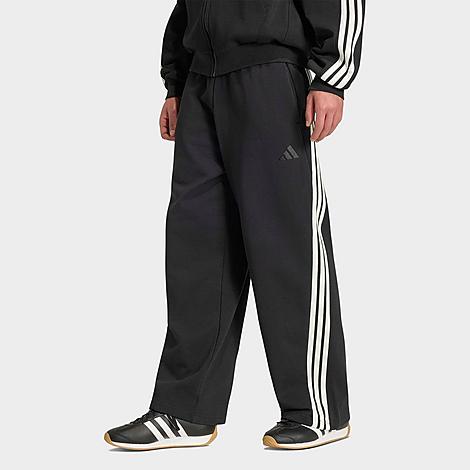 adidas KIT 3-Stripes Wide French Terry Pants - Image 2