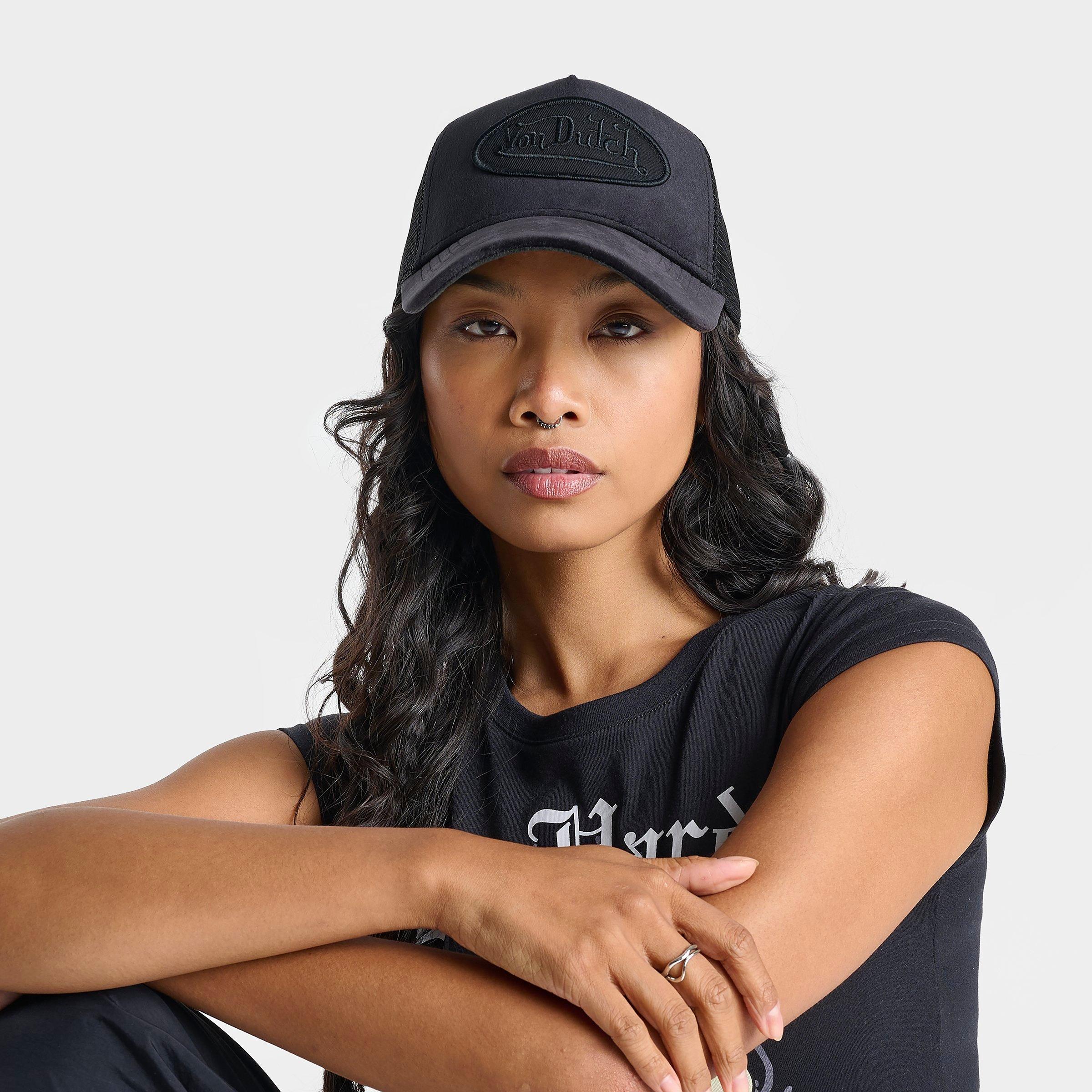 Von Dutch Velvet Trucker Hat - Image 2