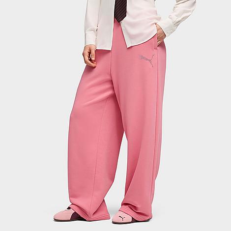 Puma Essentials Graphics Bedazzled Slouchy Pants - Image 2