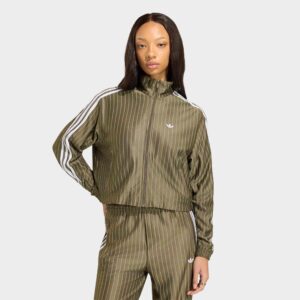 adidas Originals Firebird Pinstripe Full-Zip Track Top