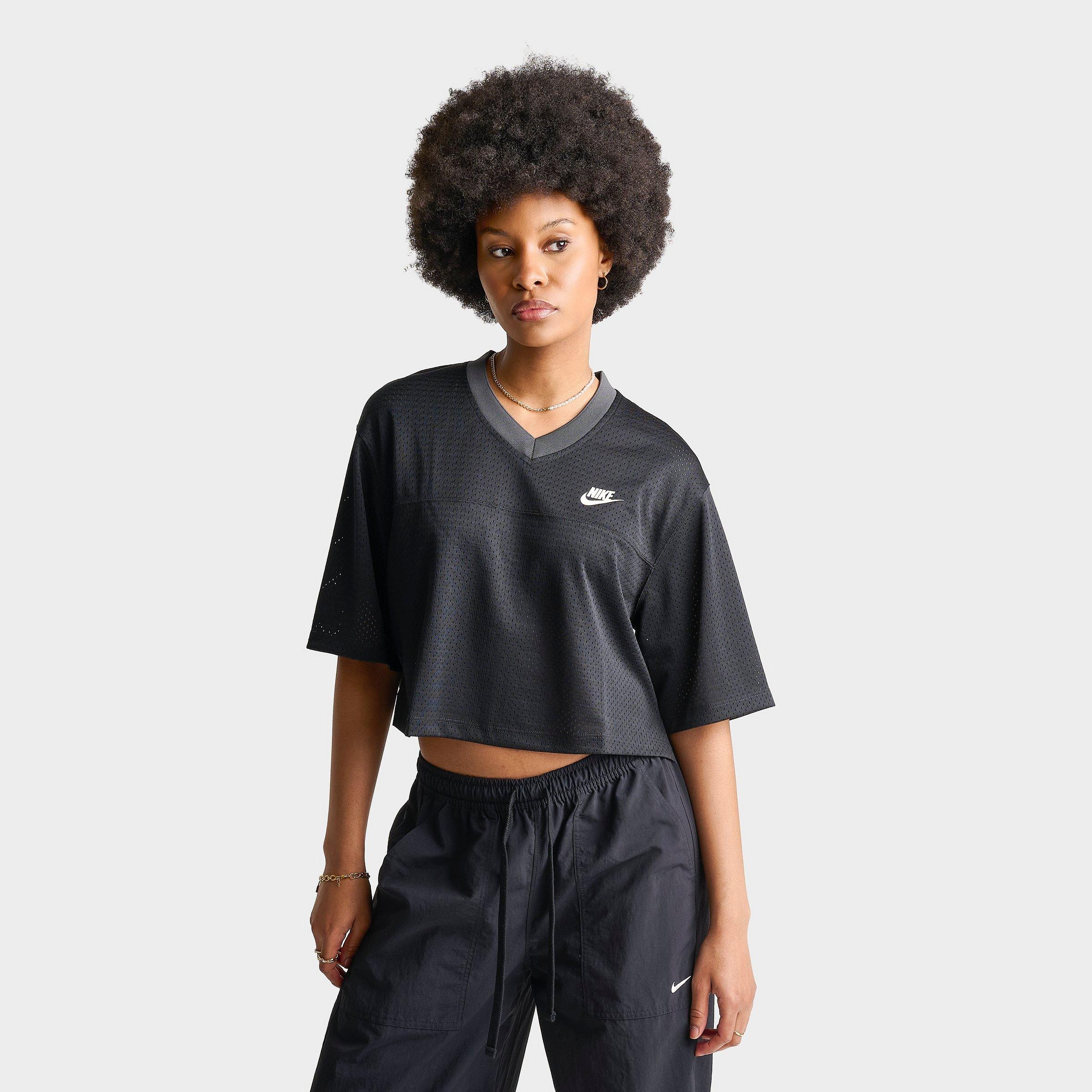 Nike Sportswear Oversized Heritage Cropped Mesh Jersey - Image 2