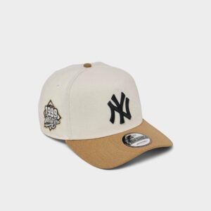 New Era New York Yankees MLB Khaki Champion Patch 9FORTY A-Frame Snapback Hat