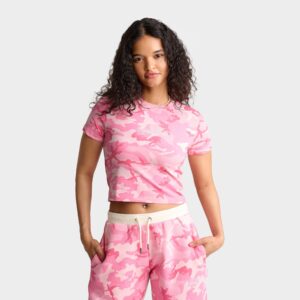 Hoodrich Script Logo Camo Baby T-Shirt