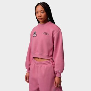 Jordan Brooklyn Fleece Cropped Crewneck Sweatshirt