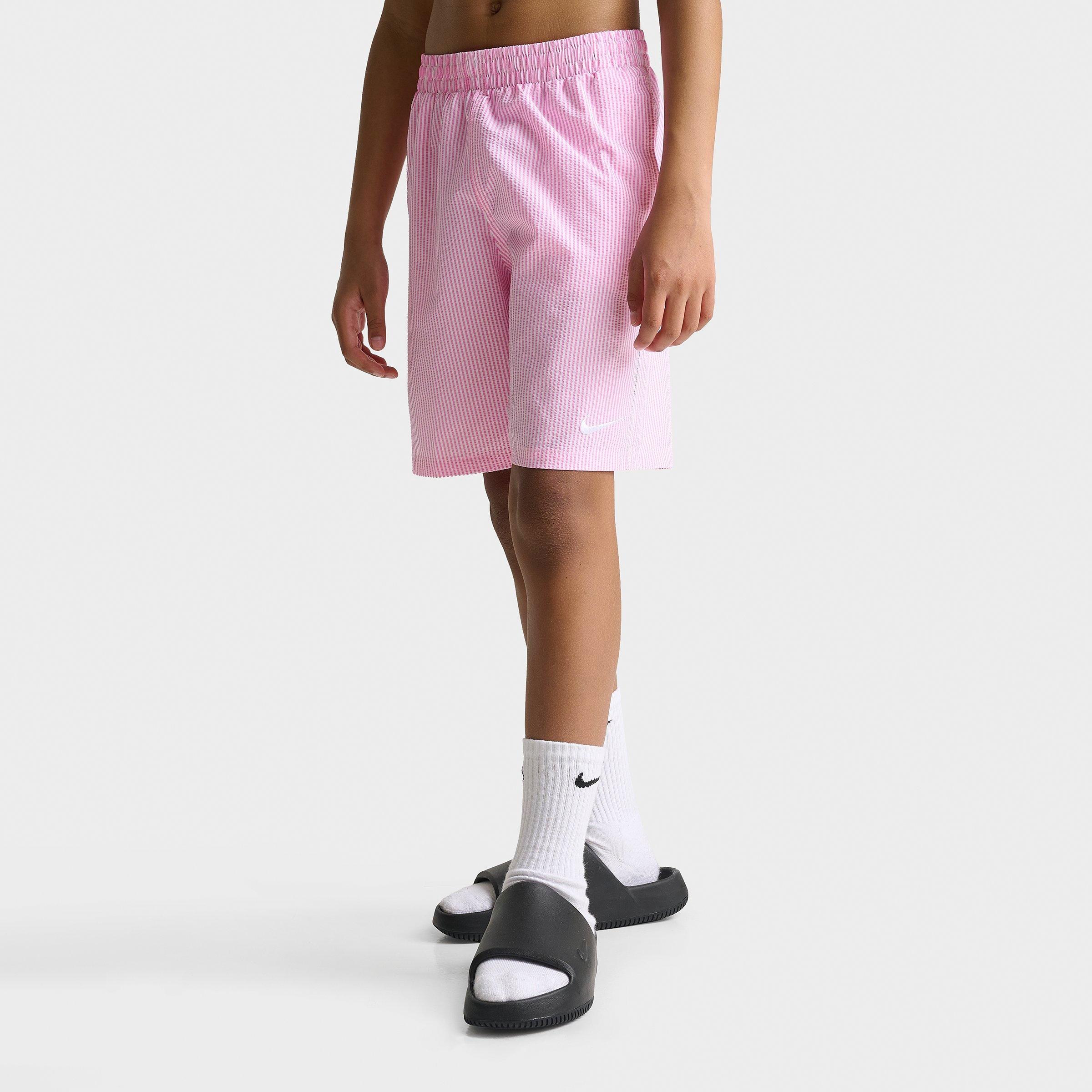 Big Kids’ Nike Seersucker Ripple Brief-Lined 7″ Volley Swim Shorts - Image 2
