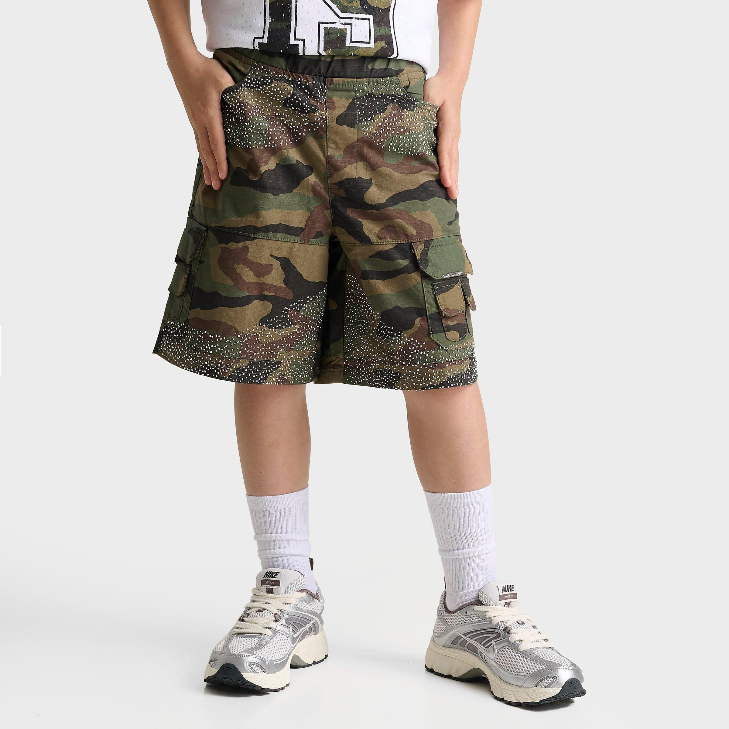 Big Kids’ Supply & Demand Gritter Camo Cargo Shorts