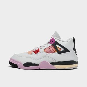 Little Kids’ Air Jordan Retro 4 Basketball Shoes