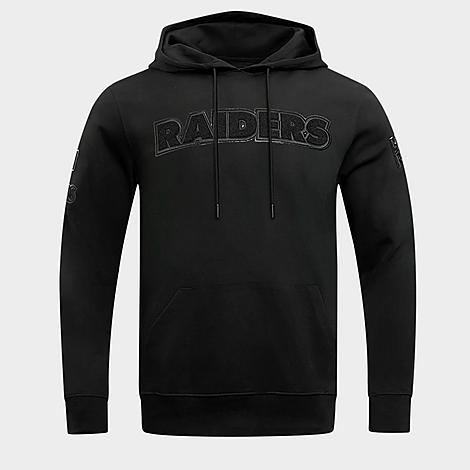 Pro Standard Las Vegas Raiders NFL Triple Black Pullover Hoodie