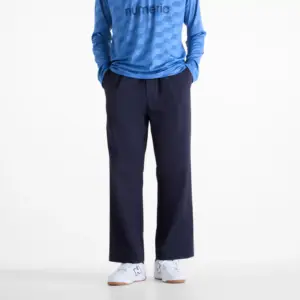 Numeric Pleated Pant