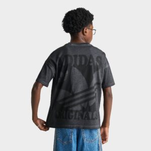 Big Kids’ adidas Originals Washed Logo Short-Sleeve T-Shirt
