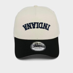 New Era Indiana Pacers NBA 9FORTY A-Frame Upside Down Wordmark Snapback Hat