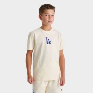 Big Kids’ Pro Standard Los Angeles Dodgers MLB Classic Icon T-Shirt