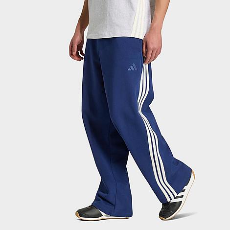 adidas KIT 3-Stripes Wide French Terry Pants