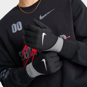 Nike Pacer Therma-FIT Midweight Running Gloves (L)