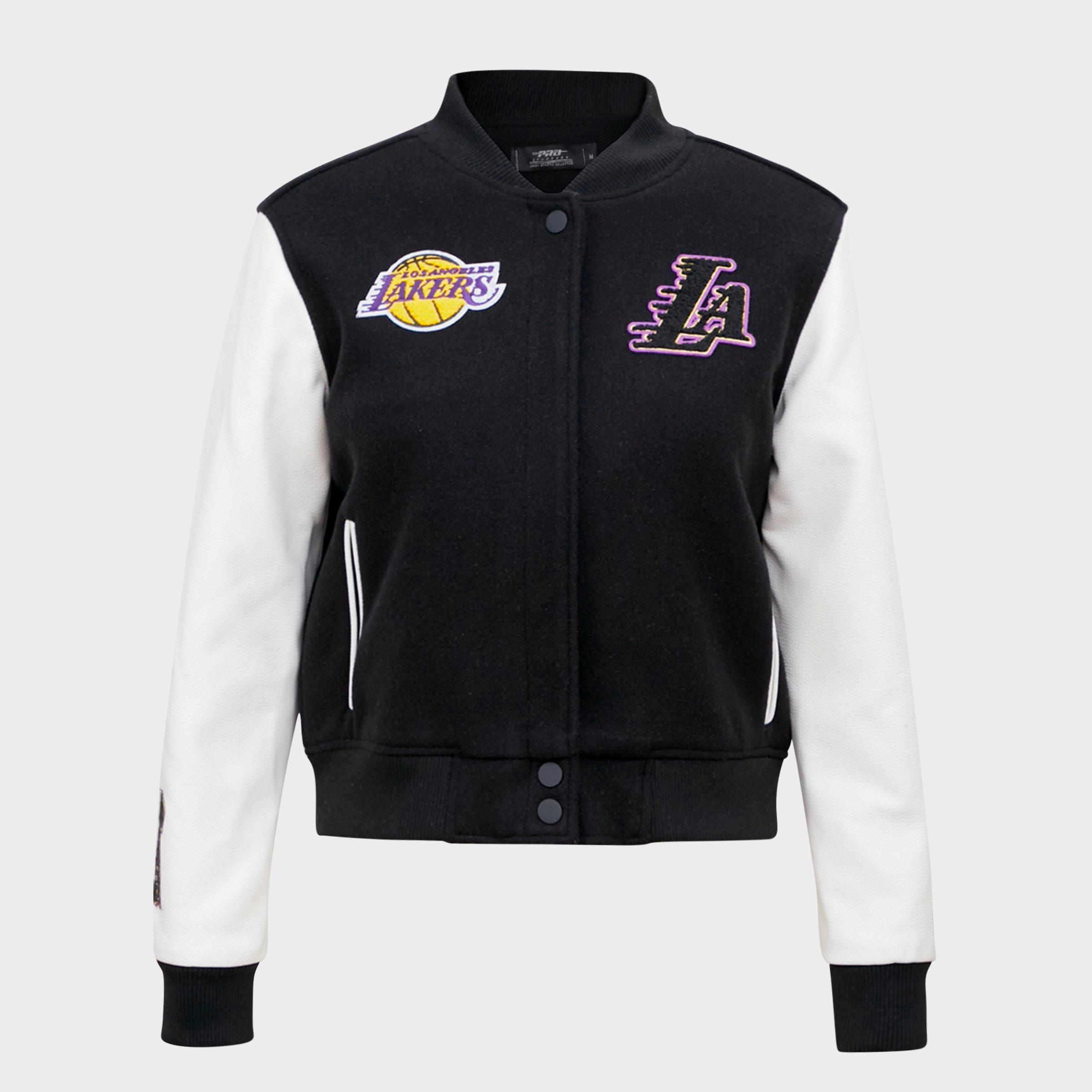 Pro Standard Los Angeles Lakers NBA Classic Wool Varsity Jacket - Image 2