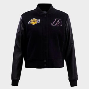 Pro Standard Los Angeles Lakers NBA Classic Wool Varsity Jacket