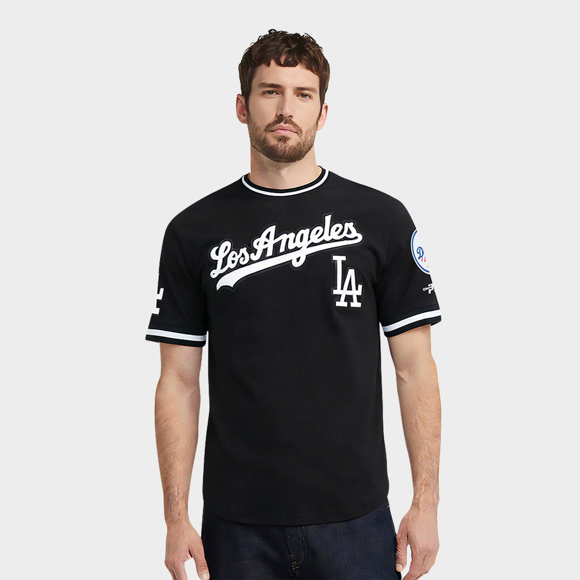 Pro Standard Los Angeles Dodgers MLB Classic Chenille T-Shirt - Image 2