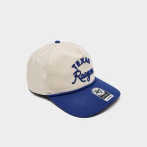 ’47 Texas Rangers MLB Rope Script Hitch Snapback Hat