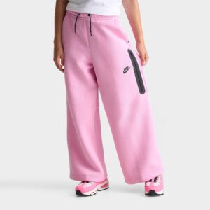 Girls’ Big Kids’ Nike Sportswear Tech Fleece Wide-Leg Pants