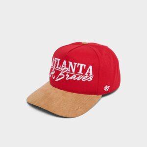 ’47 Atlanta Braves MLB Scribe Line Hitch Snapback Hat