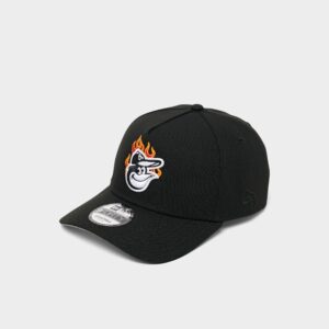 New Era Baltimore Orioles MLB 9FORTY Flame Logo Snapback Hat