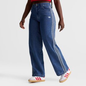 adidas Originals adicolor 3-Stripes Denim Track Pants