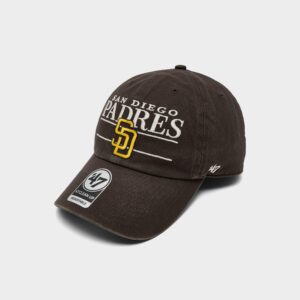 ’47 San Diego Padres MLB Team Name & Logo Clean Up Strapback Hat