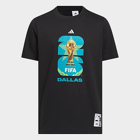 Big Kids’ adidas FIFA World Cup 26 Host City Dallas Graphic Soccer T-Shirt