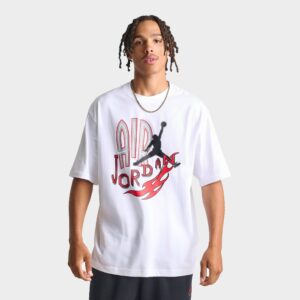 Jordan Air Flames Graphic T-Shirt
