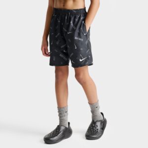 Big Kids’ Nike Breaker Logo Confetti Swim Shorts