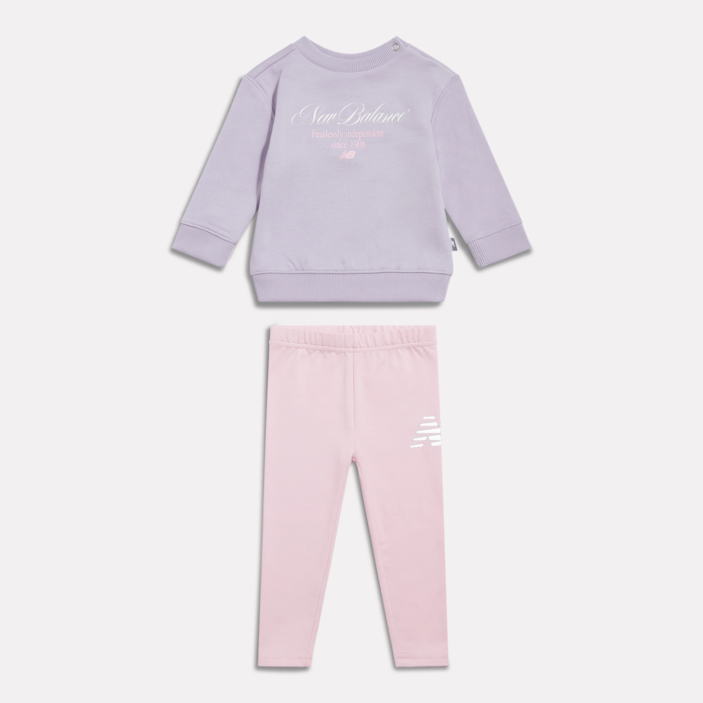 Script Graphic Crew & Legging Set