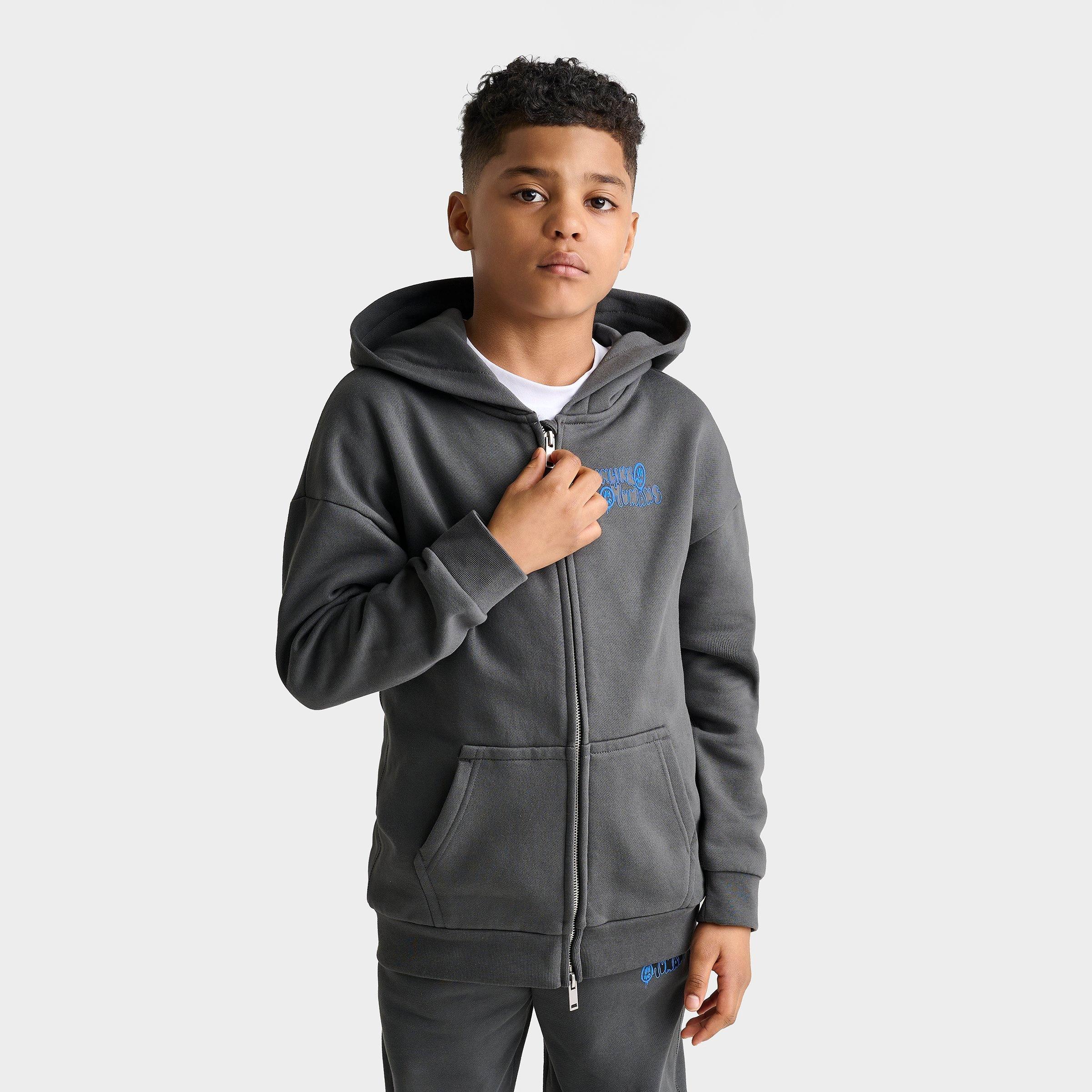 Big Kids’ Unlike Humans Never Look Back Full-Zip Hoodie