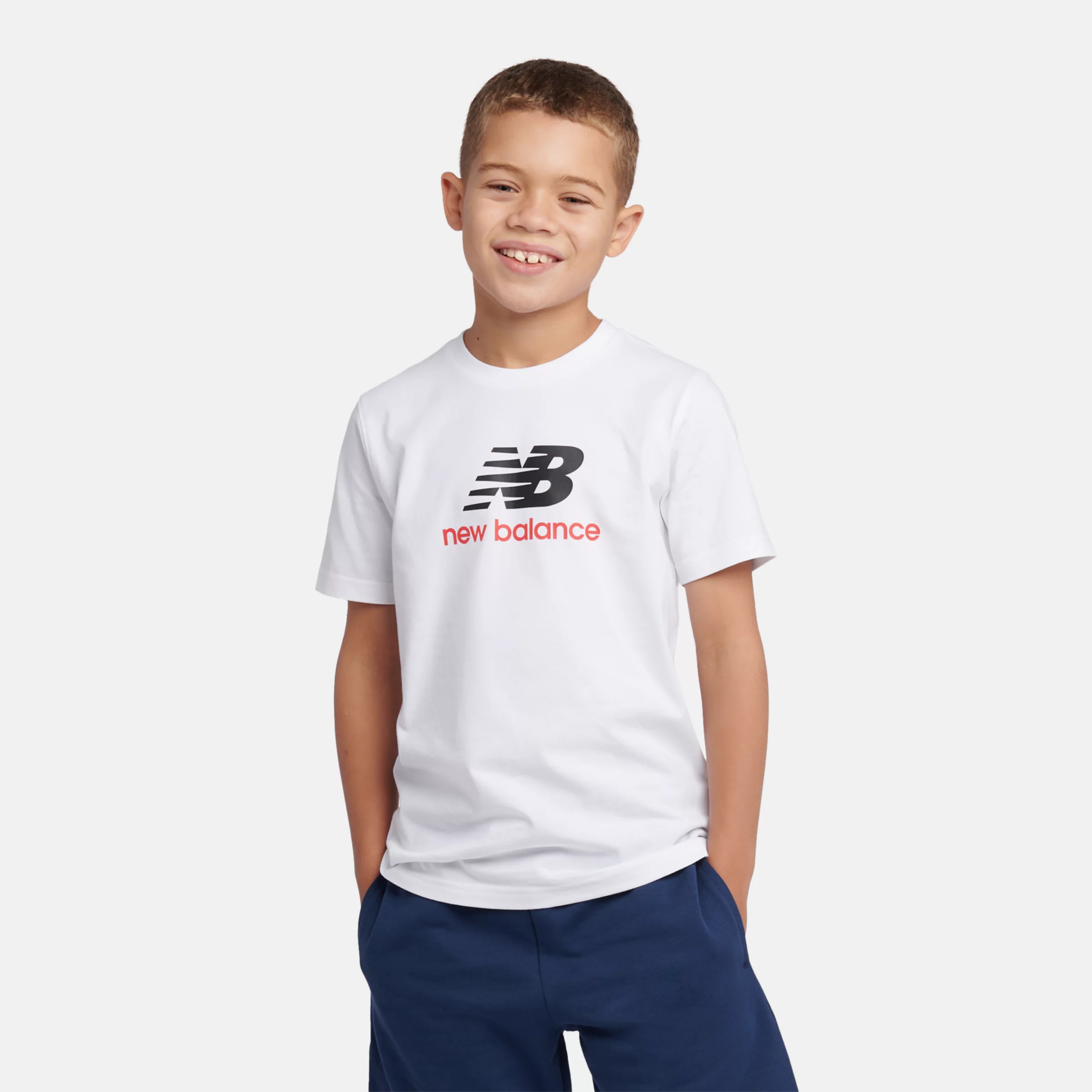 Jersey Stacked Logo T-Shirt