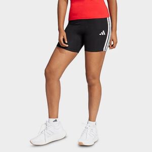 adidas Essentials 3-Stripes High-Waisted Biker Shorts