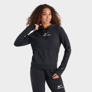 Nike Pro Dri-FIT French Terry Pullover Hoodie
