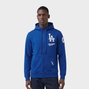 Pro Standard Los Angeles Dodgers MLB Classic Chenille Full-Zip Hoodie