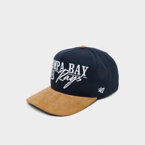 ’47 Tampa Bay Rays MLB Scribe Line Hitch Snapback Hat